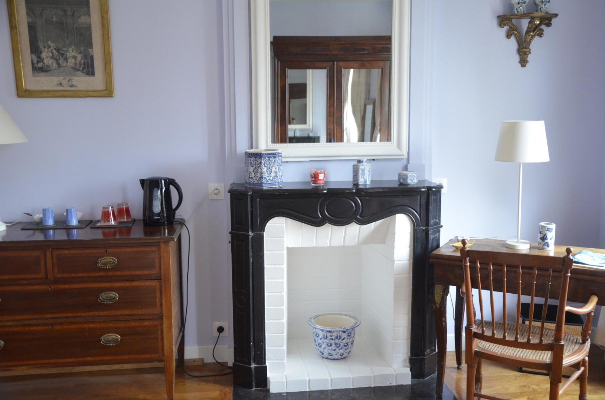 Chambres D'Hotes Du Bas Manoir ブレトヴィル・シュル・オドン 部屋 写真